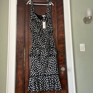 Polka dot maxi - tags on - perfect wedding dress - never worn